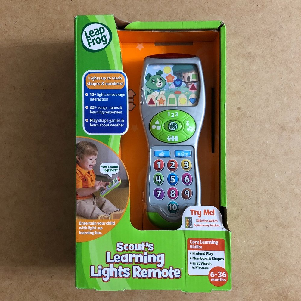 Leap Frog "Scout's Learning Lights Remote" NIB